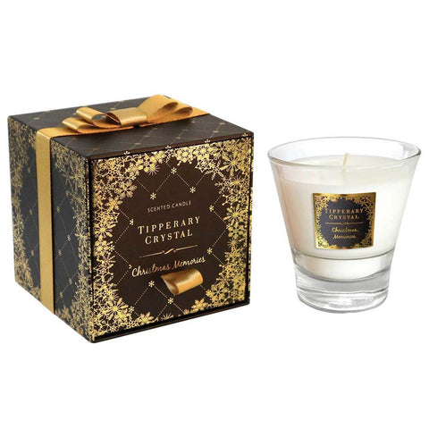 Tipperary Crystal Christmas Memories Candle