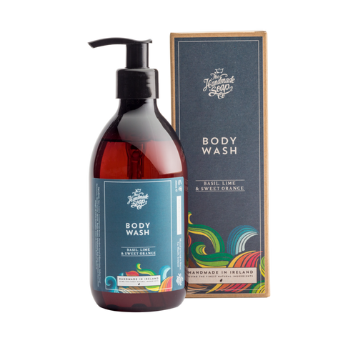 Men's Hair and Body Wash - Basil, Lime and Sweet Orange
