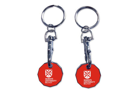 Trolley Coin Keyring