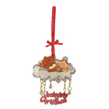 Tipperary Crystal Babies First Christmas Hanging Decoration